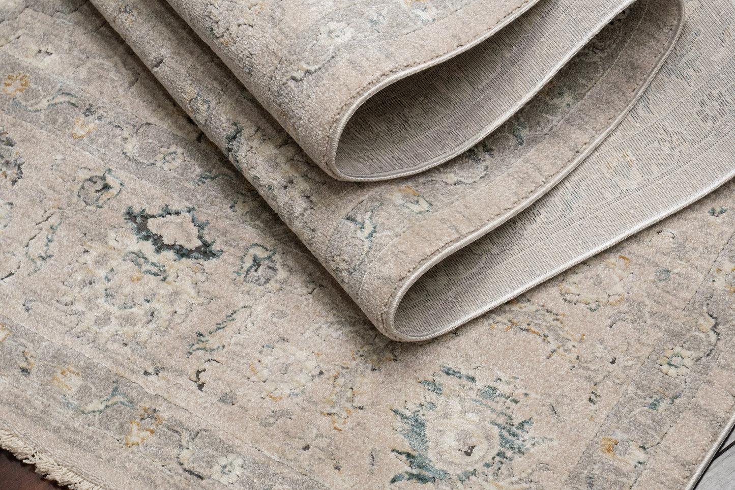 Hudson 1450-810 Beige/Ivory Area Rug