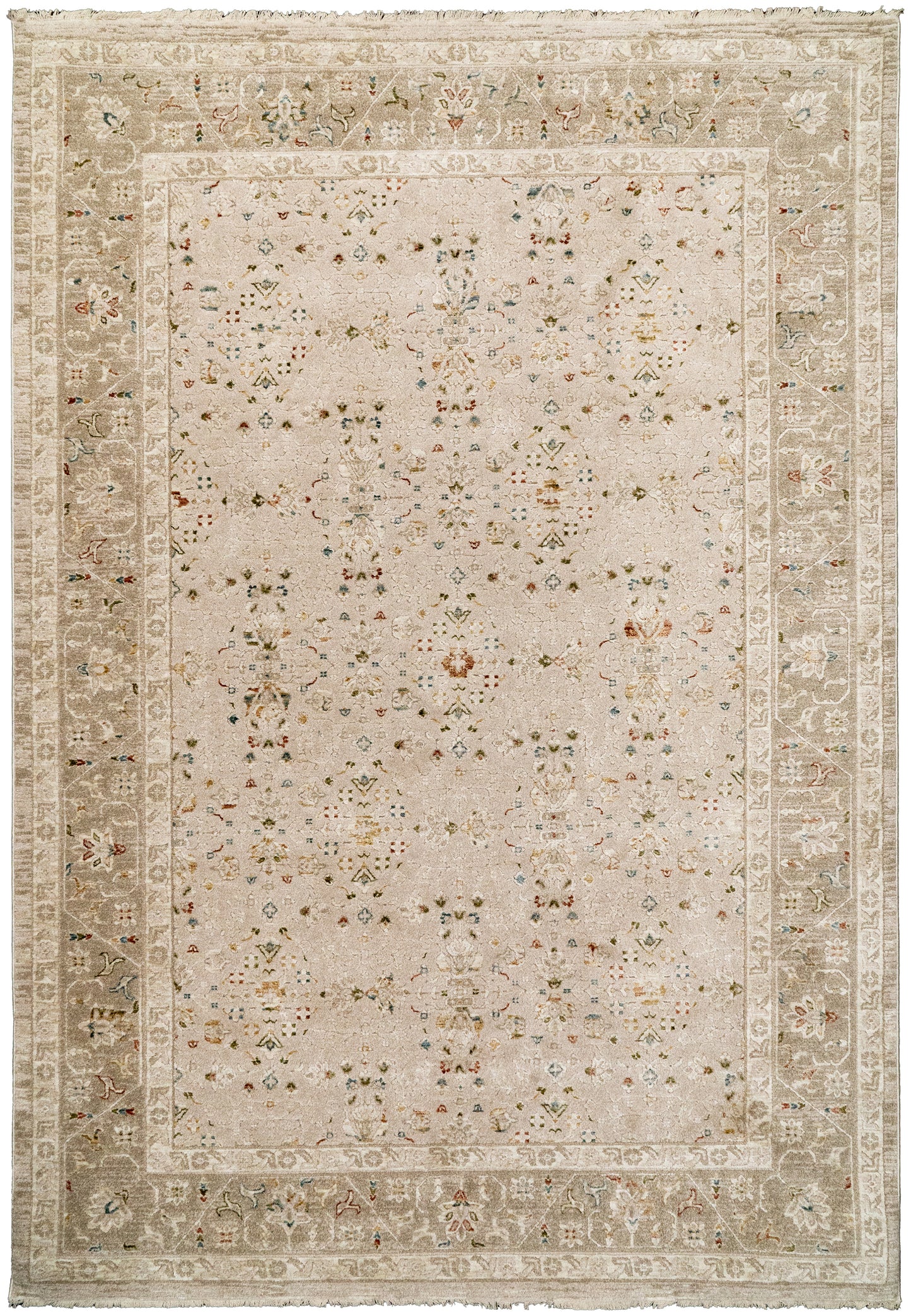 Hudson 1451-880 Beige/Dark Beige Area Rug