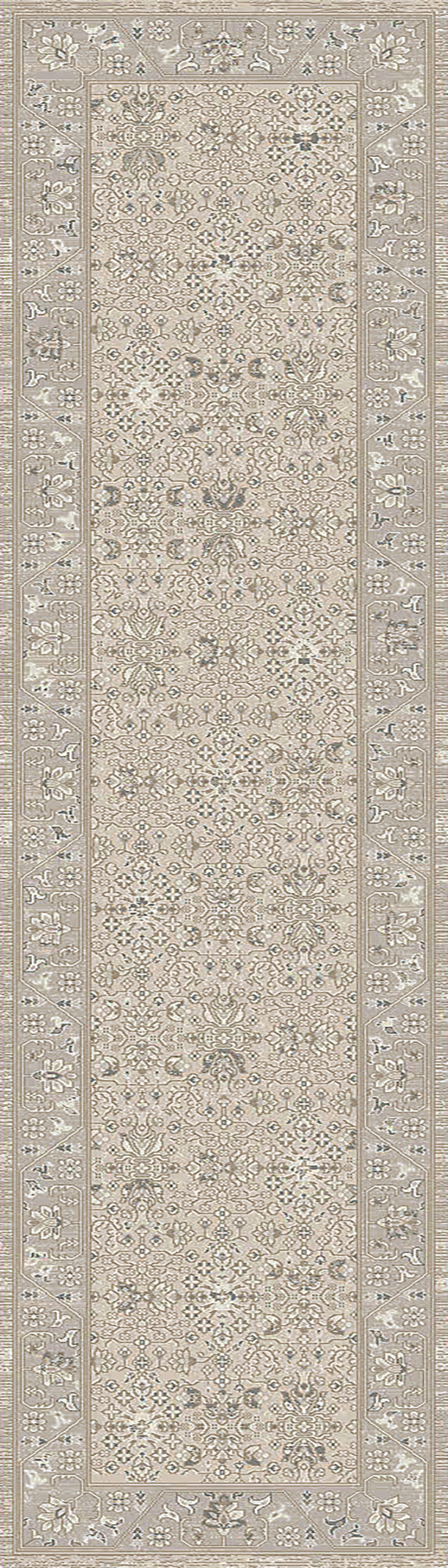 Hudson 1451-890 Beige/Grey Area Rug