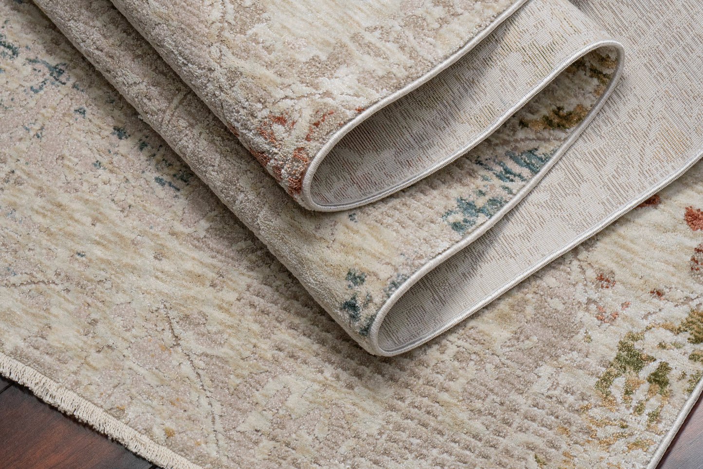 Hudson 1452-899 Beige/Multi Area Rug