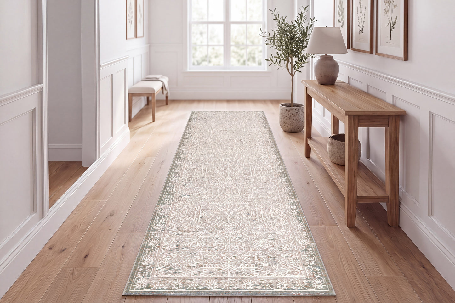 Hudson 1460-810 Beige/Cream Area Rug