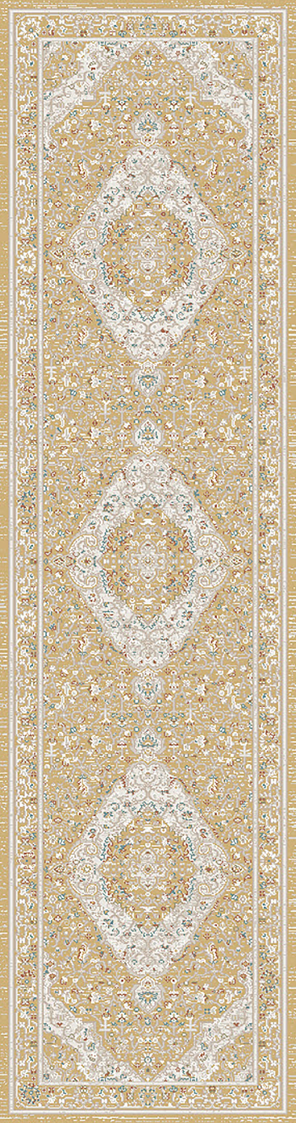 Hudson 1479-710 Gold/Cream Area Rug