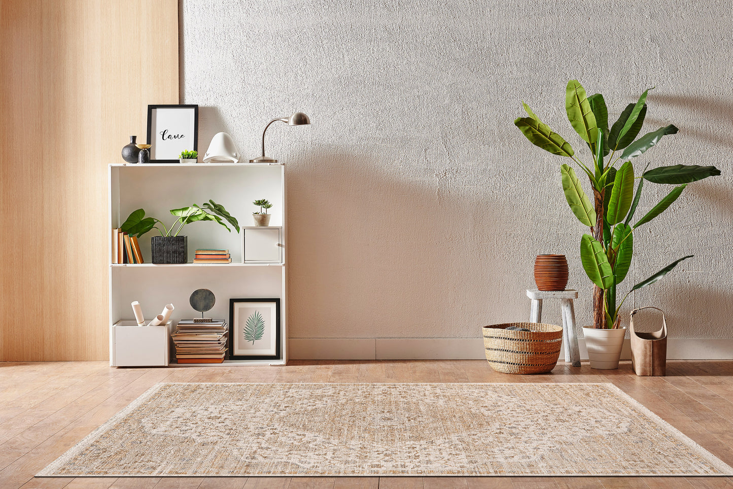 Irving 15558-816 Beige/Cream/Rust Area Rug