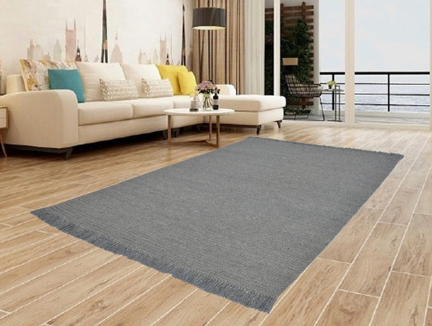 Izzy 5902-199 Grey Area Rug