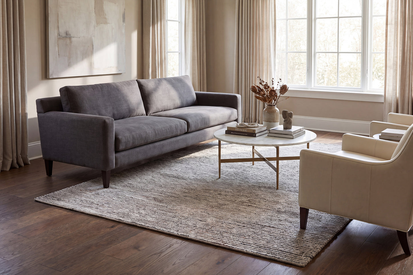 Jax 18990-189 Ivory/Beige/Grey Area Rug