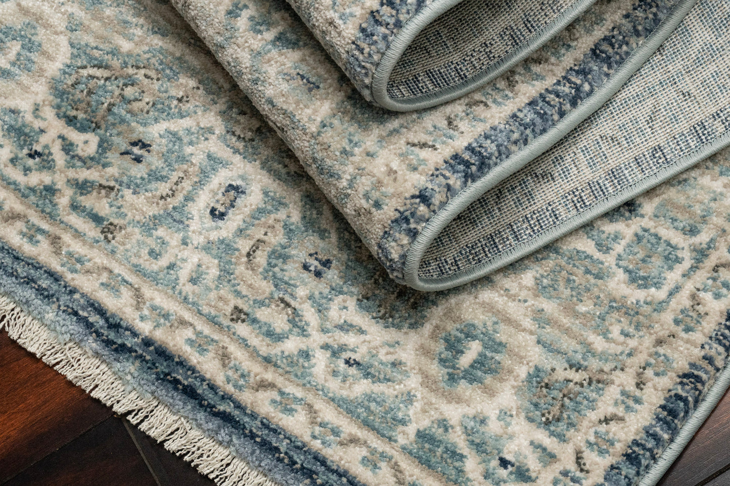 Adorn 550-6881 Blue Area Rug