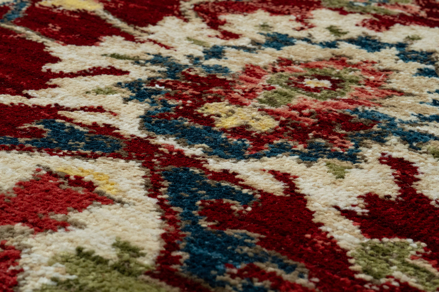 Adorn 130-6882 Ivory/Red Area Rug