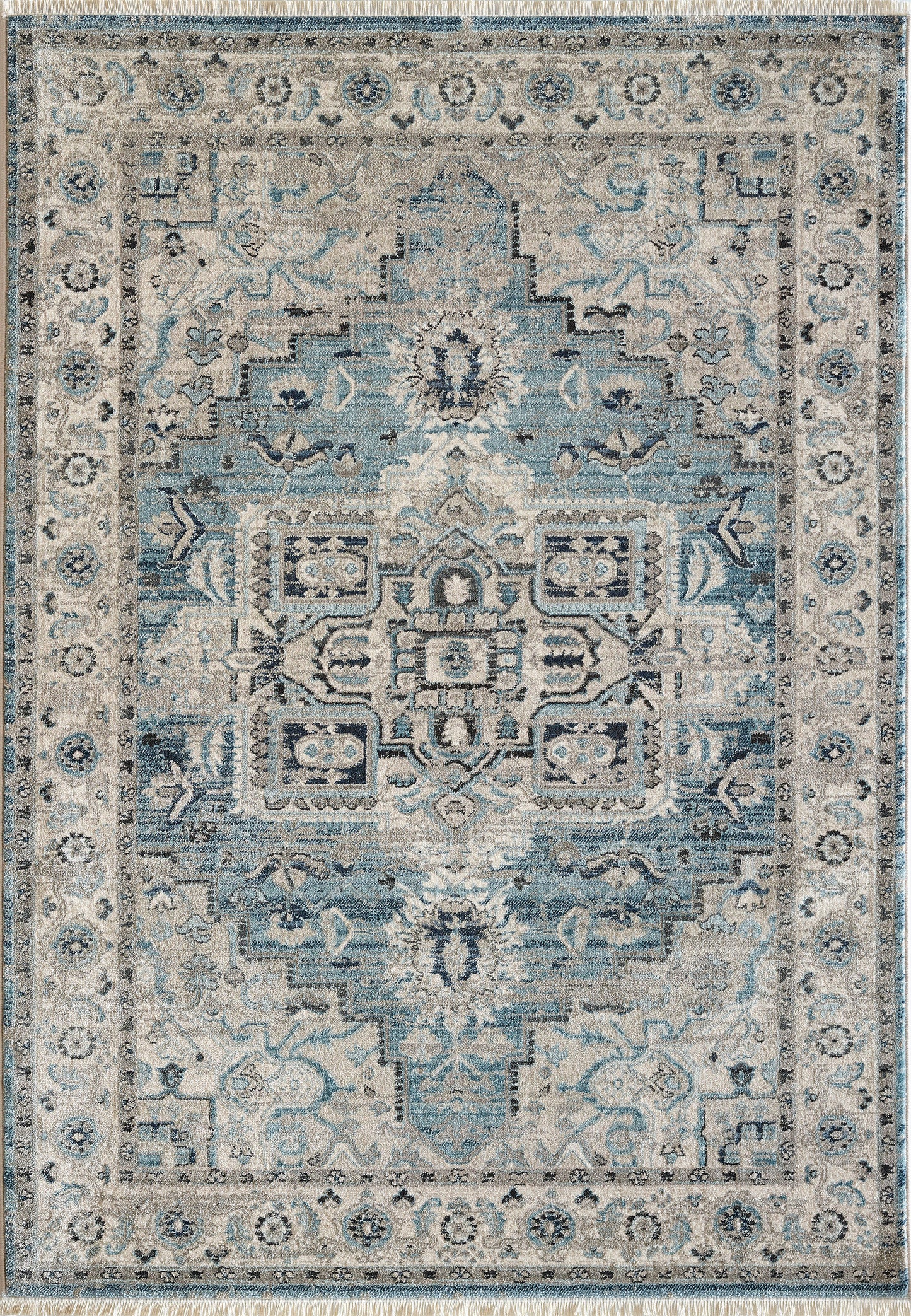 Juno 6882-500 Light Blue/Cream Area Rug