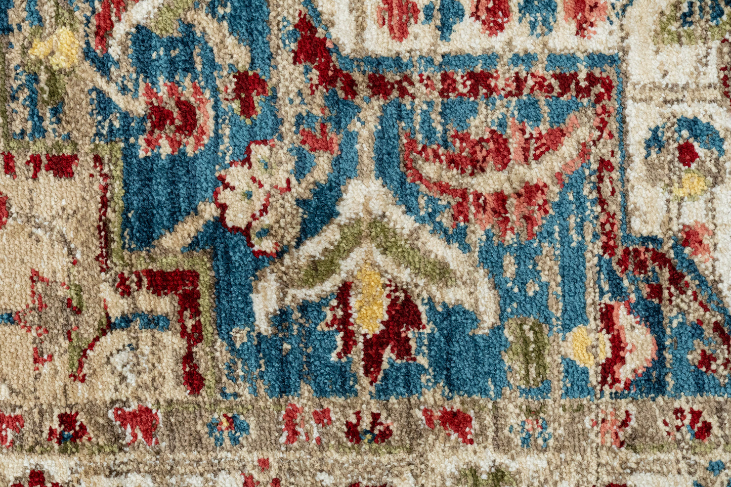 Adorn 530-6882 Navy/Red Area Rug