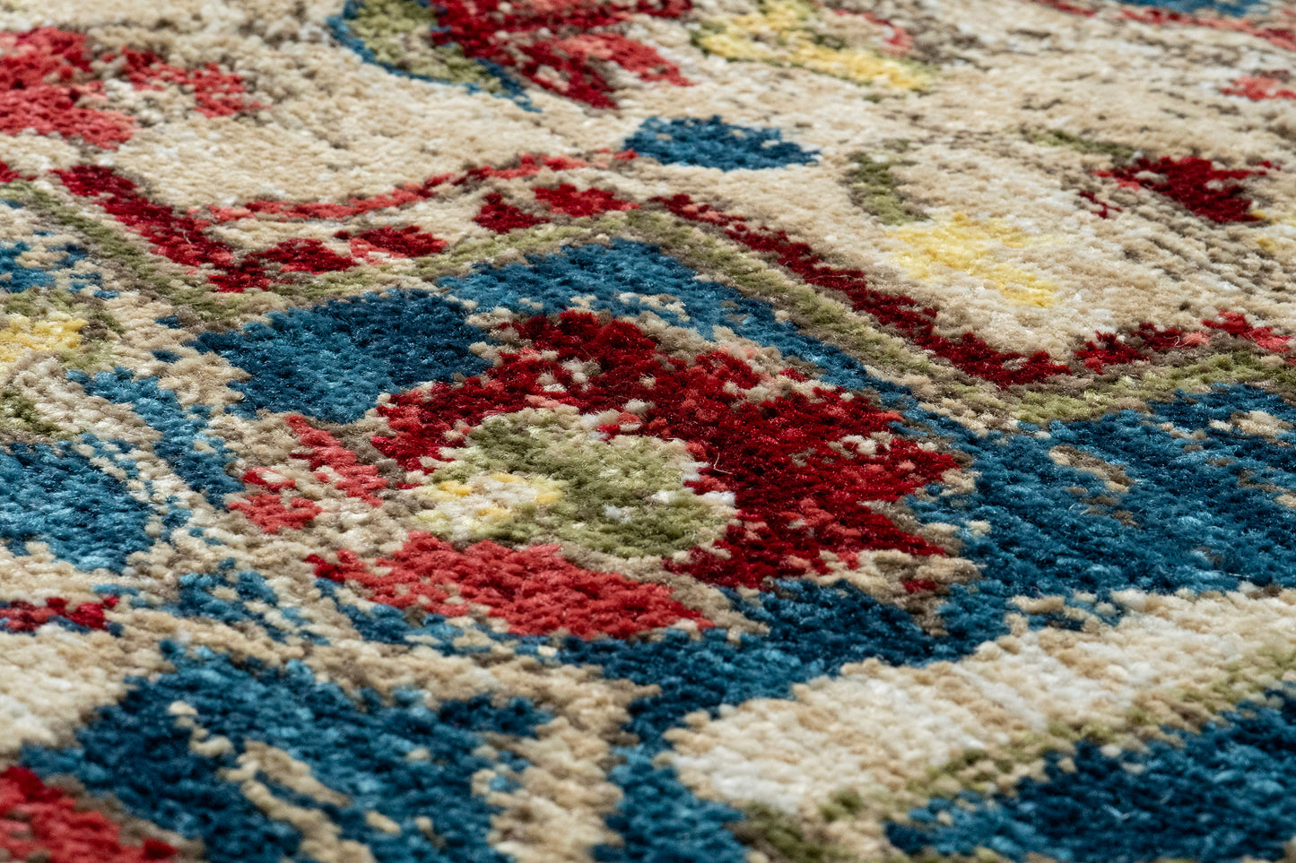 Adorn 530-6882 Navy/Red Area Rug