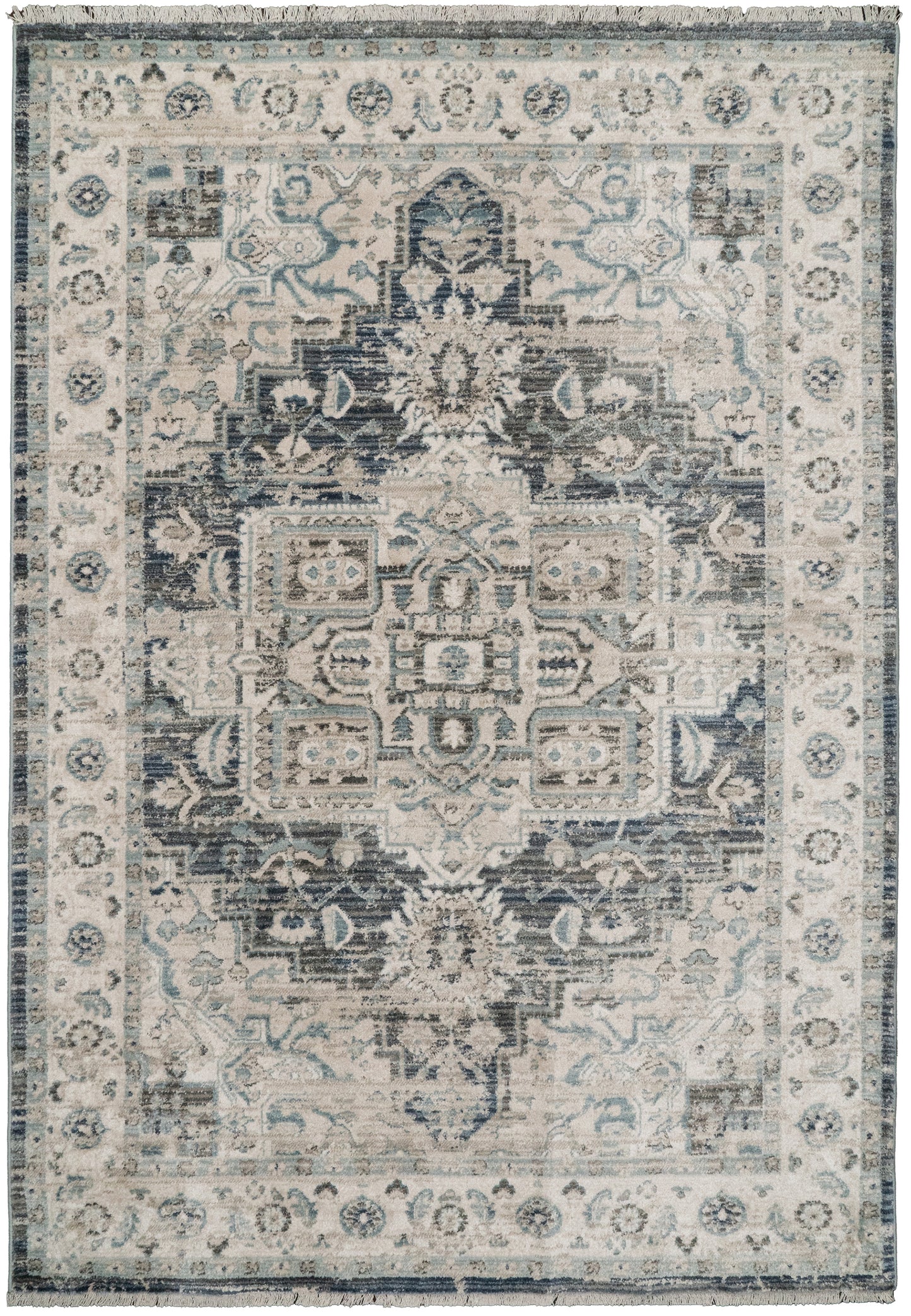 Adorn 590-6882 Blue/Cream Area Rug
