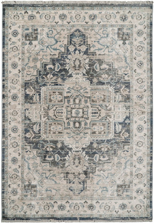 Adorn 590-6882 Blue/Cream Area Rug