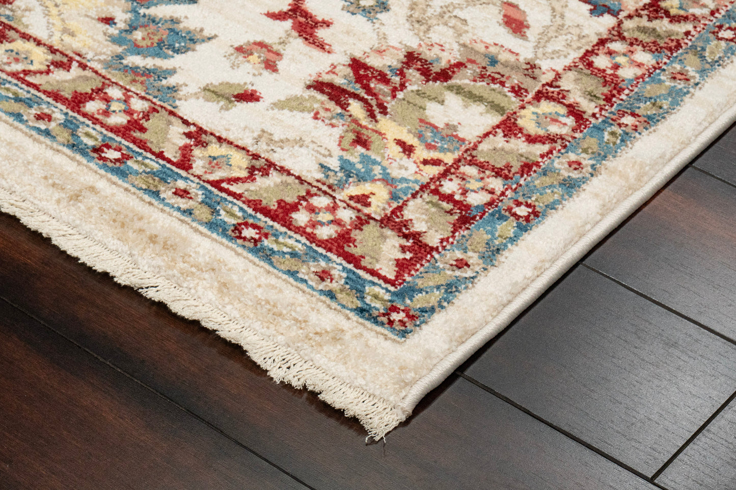 Adorn 130-6883 Ivory/Red Area Rug