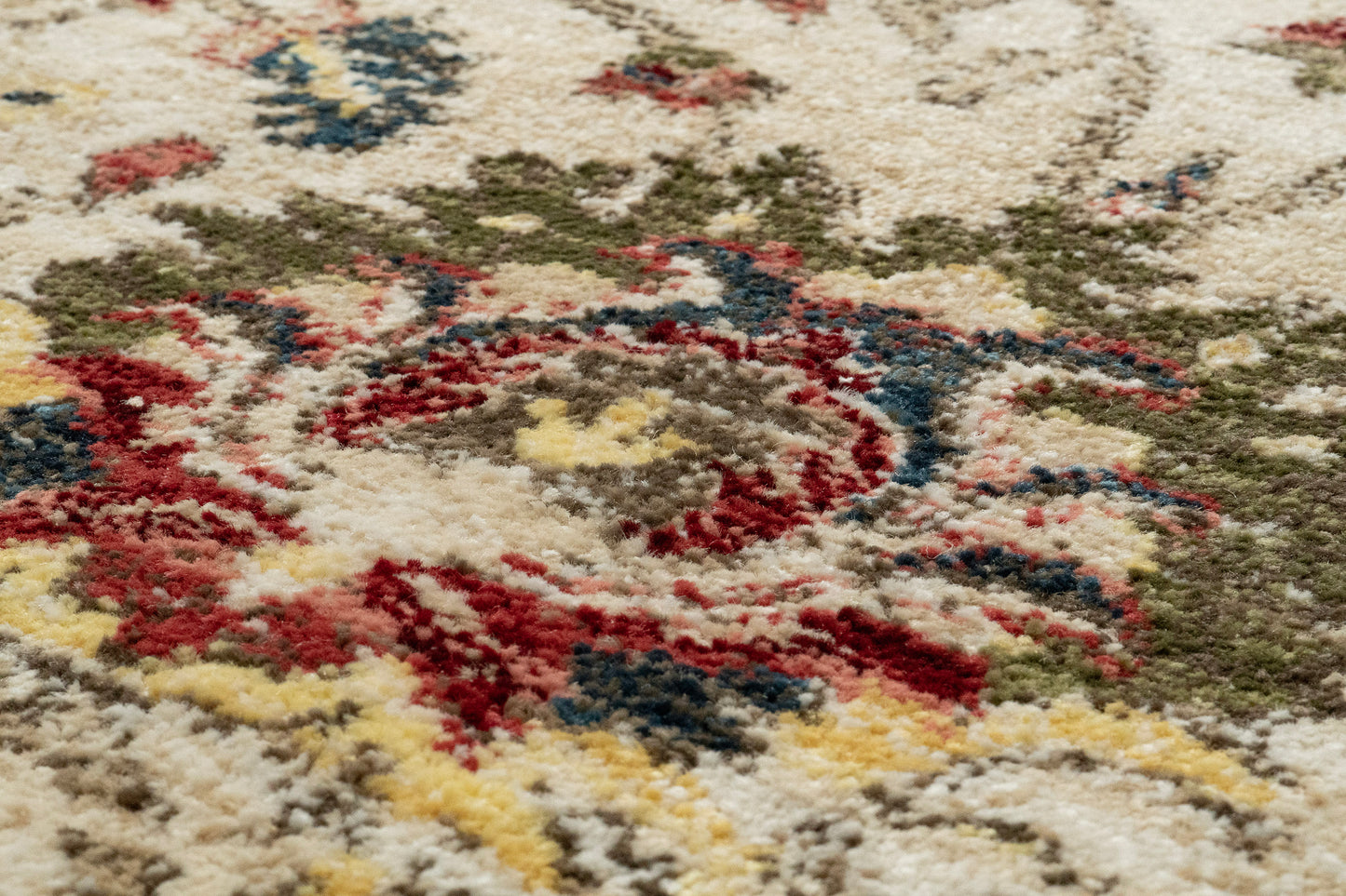 Adorn 130-6883 Ivory/Red Area Rug