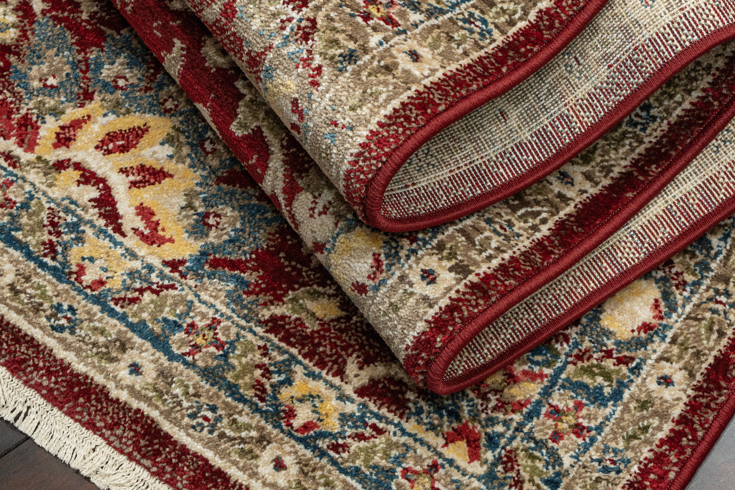 Adorn 300-6883 Red Area Rug