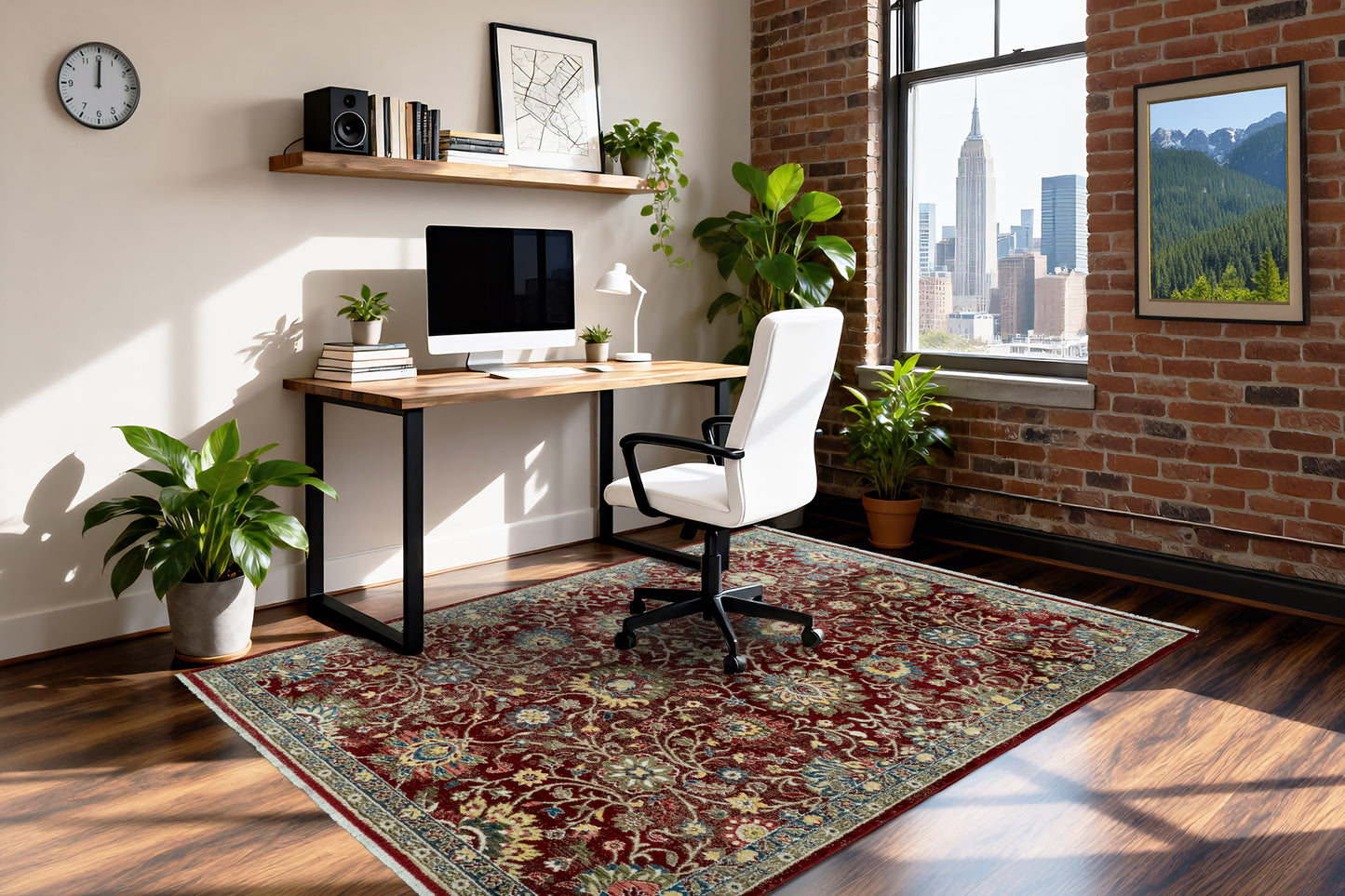 Adorn 300-6883 Red Area Rug