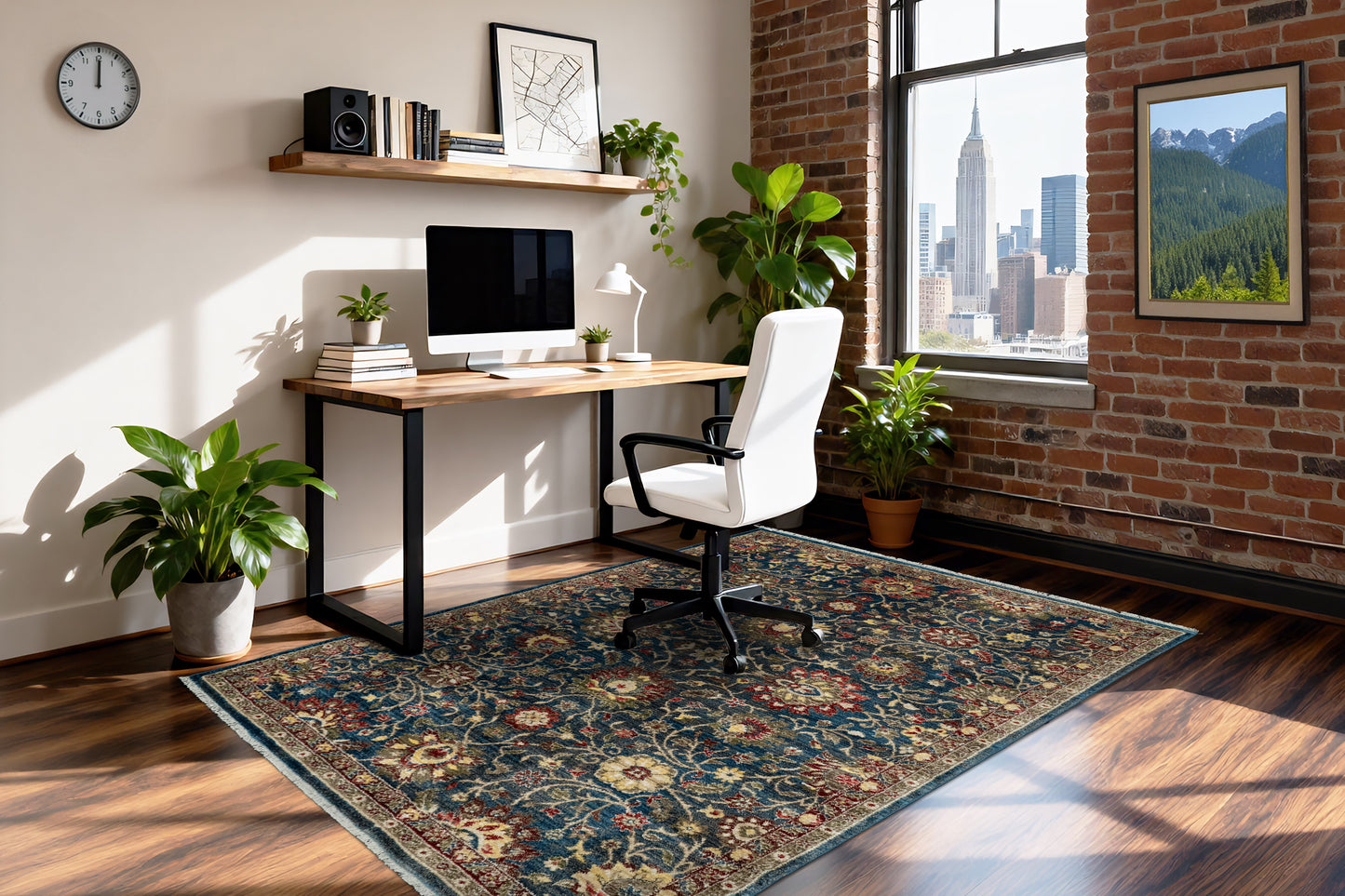 Adorn 505-6883 Navy Area Rug