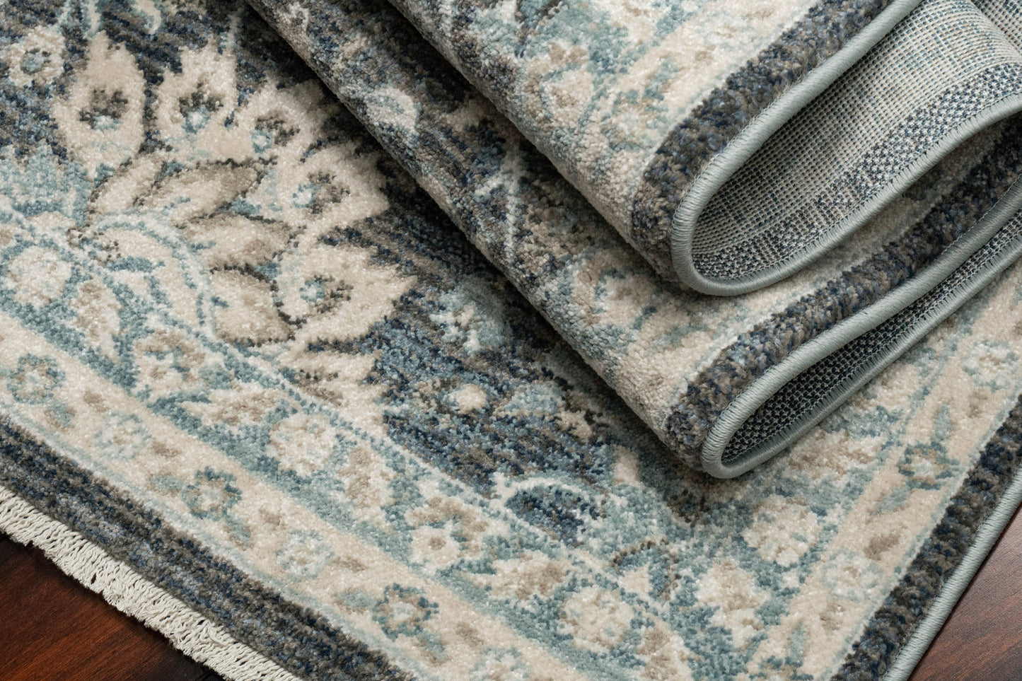 Adorn 550-6883 Blue Area Rug