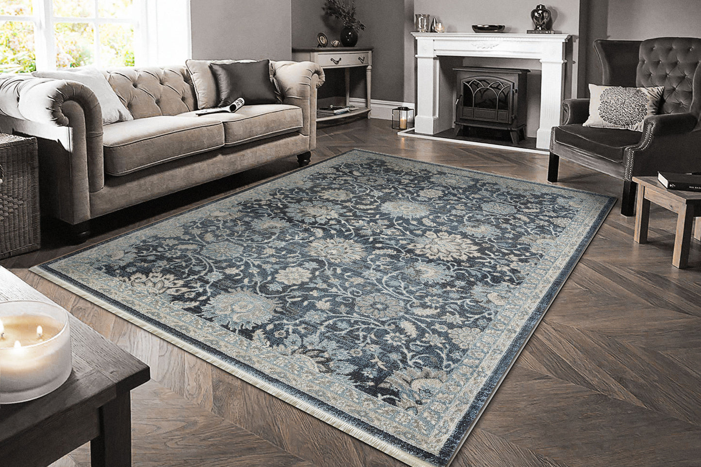 Juno 6883-550 Blue Area Rug