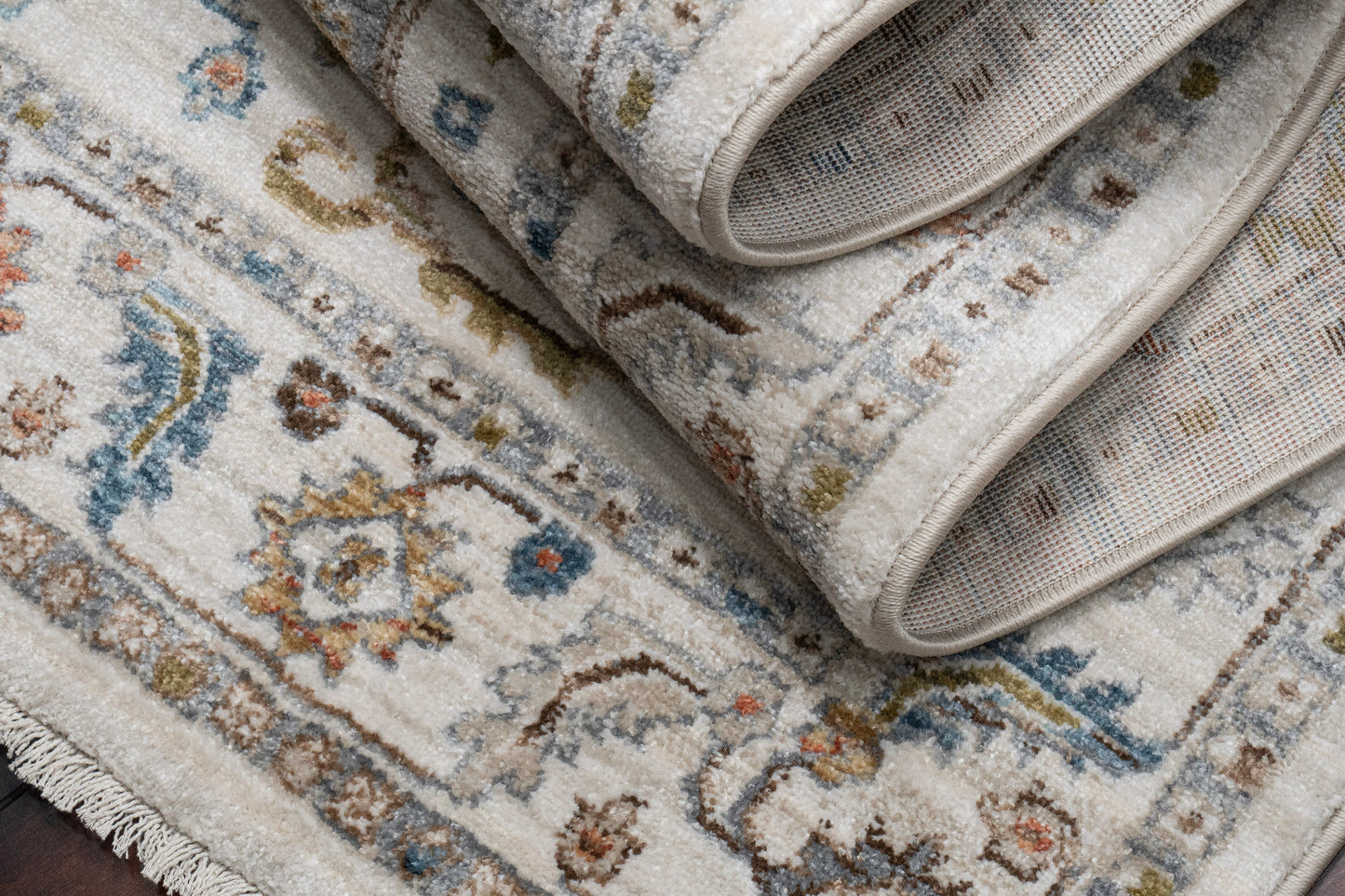 Adorn 199-6884 Cream/Grey Area Rug