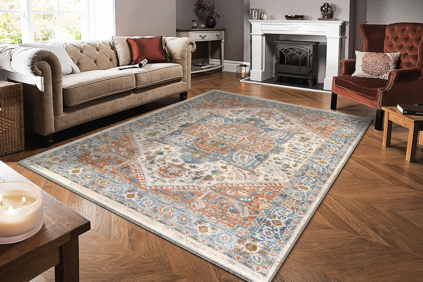 Juno 6887-899 Beige/Multi Area Rug