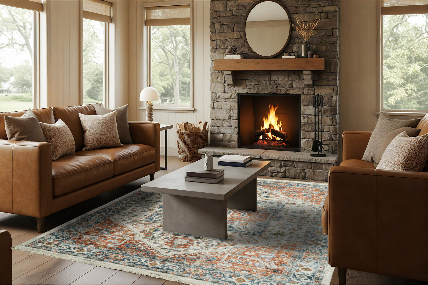 Adorn 899-6887 Beige/Multi Area Rug