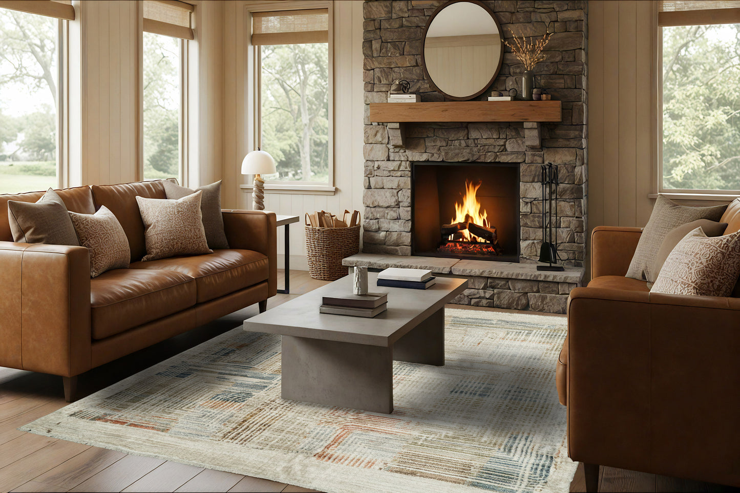 Adorn 899-6889 Beige/Multi Area Rug