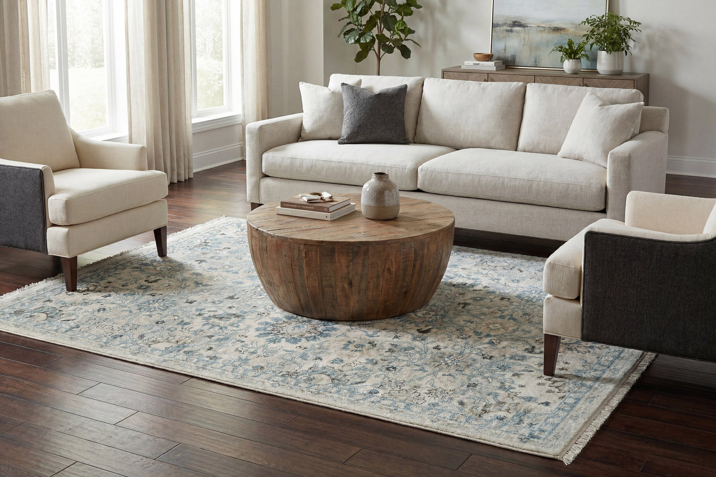 Adorn 100-6883 Cream Area Rug
