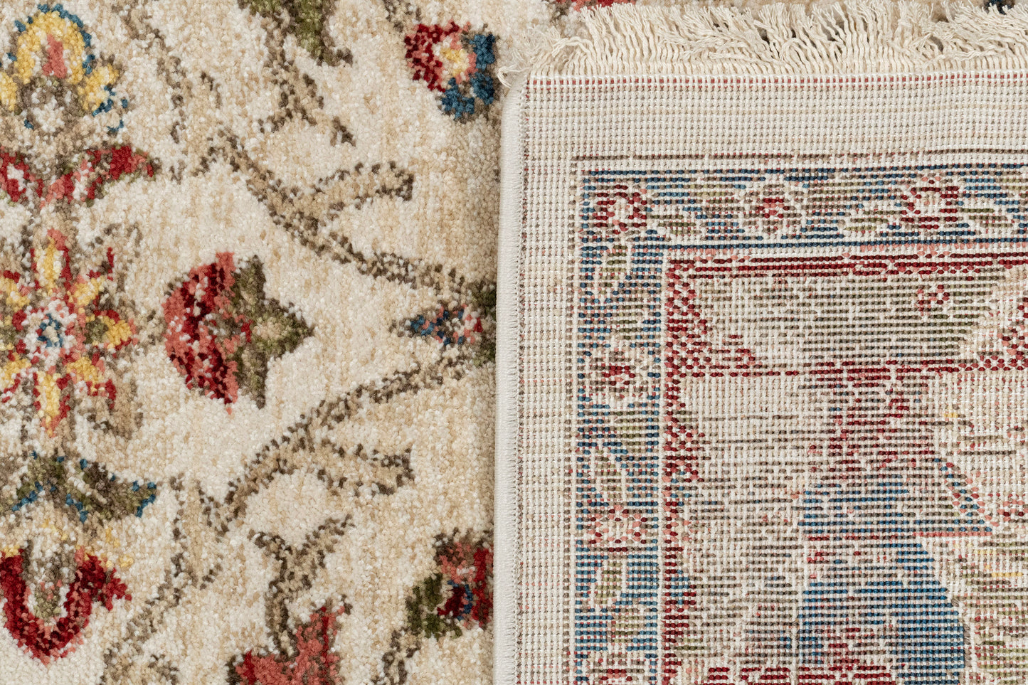 Adorn 130-6883 Ivory/Red Area Rug