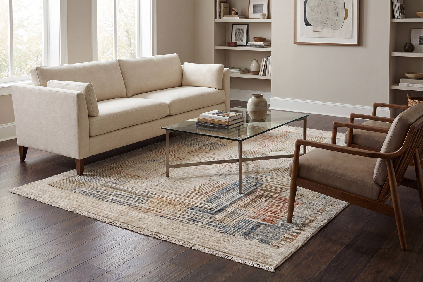 Adorn 899-6889 Beige/Multi Area Rug
