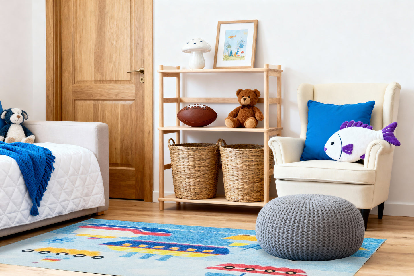 Kidz 8087-999 Multi Area Rug
