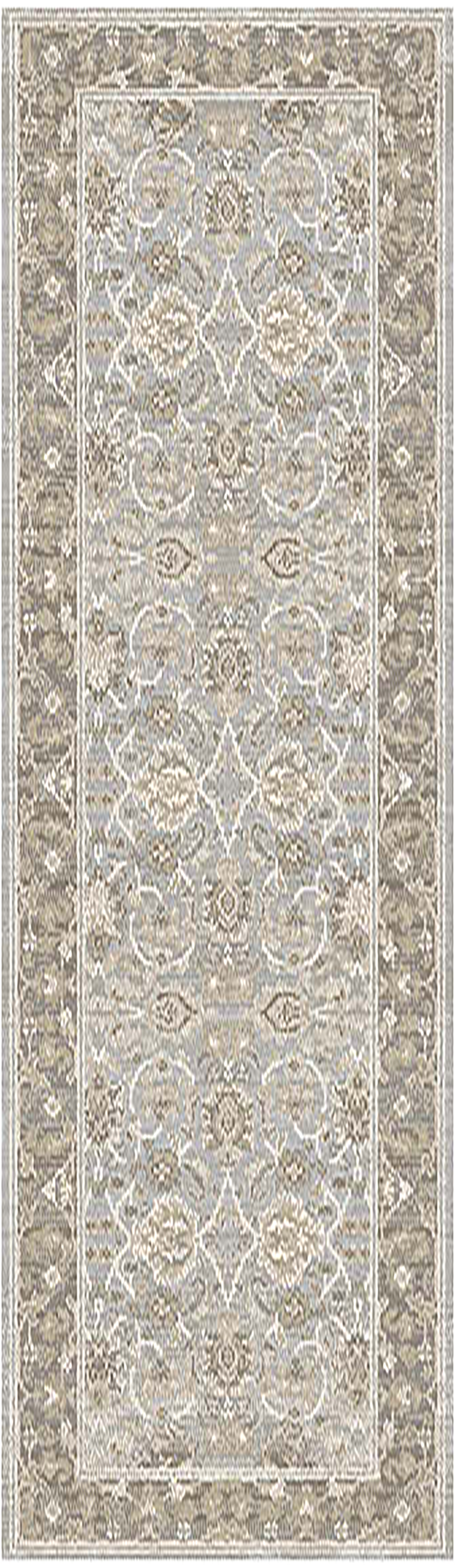 Kyra 13706-190 Cream/Grey Area Rug