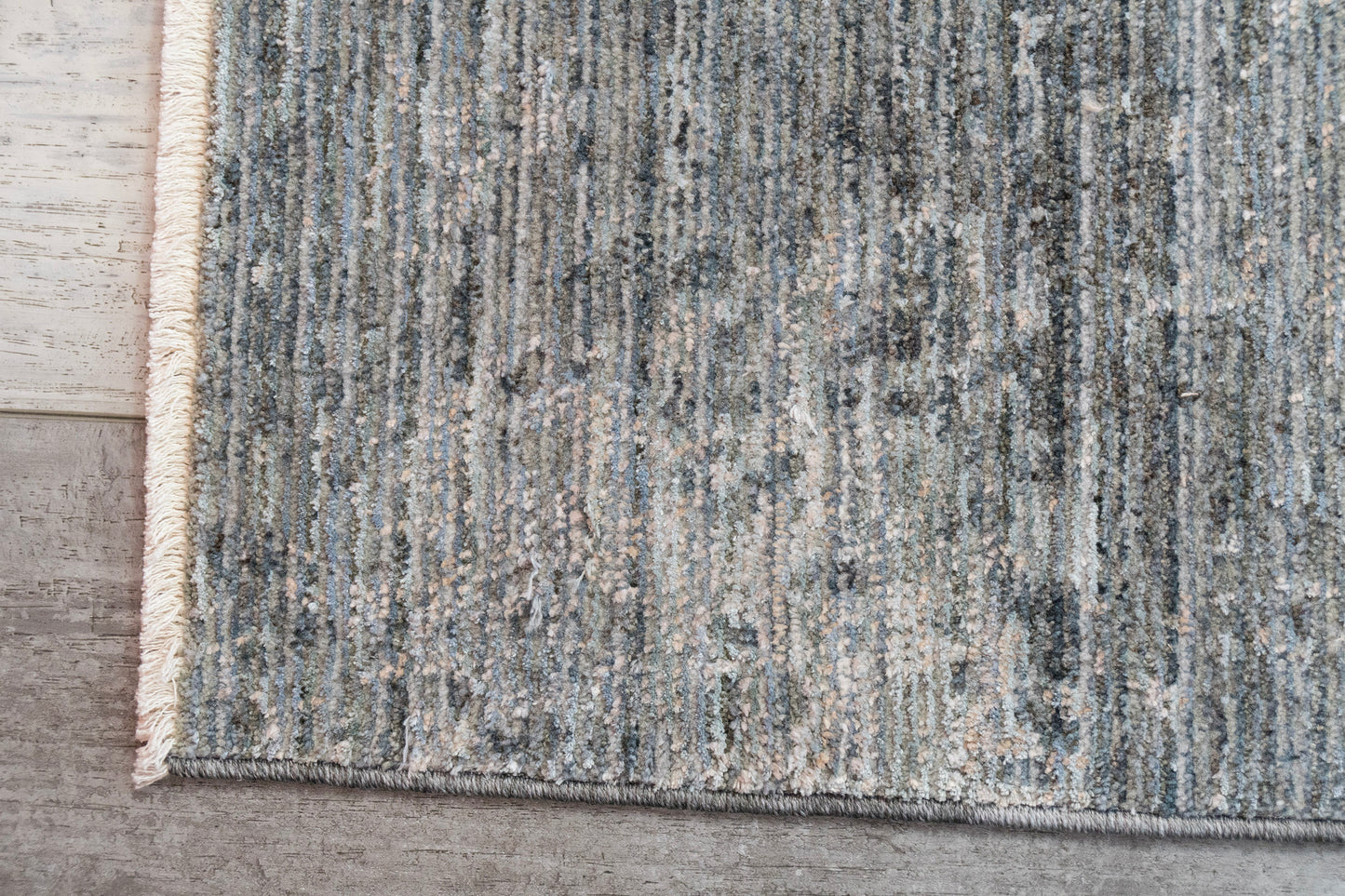 Kyra 13707-950 Grey/Navy Area Rug