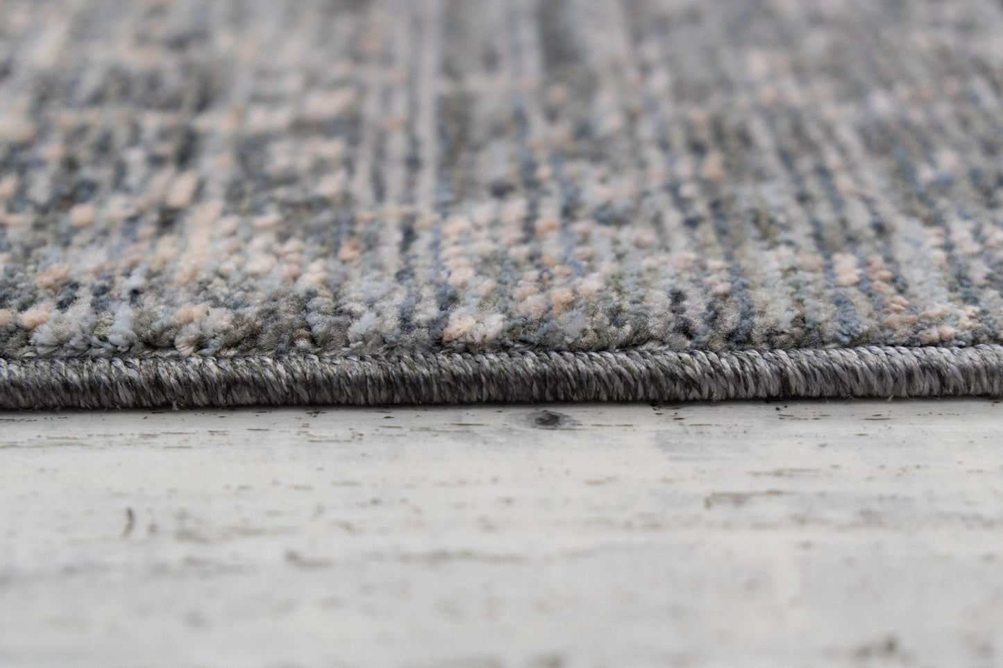 Kyra 13707-950 Grey/Navy Area Rug