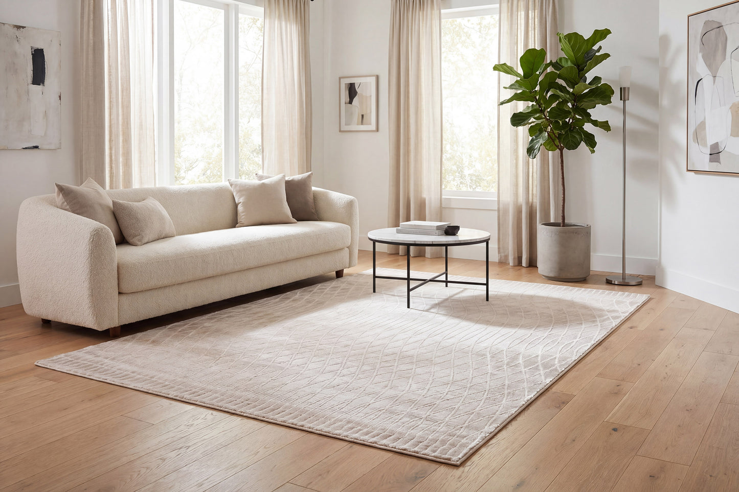 Lazer 12673-900 Grey Area Rug