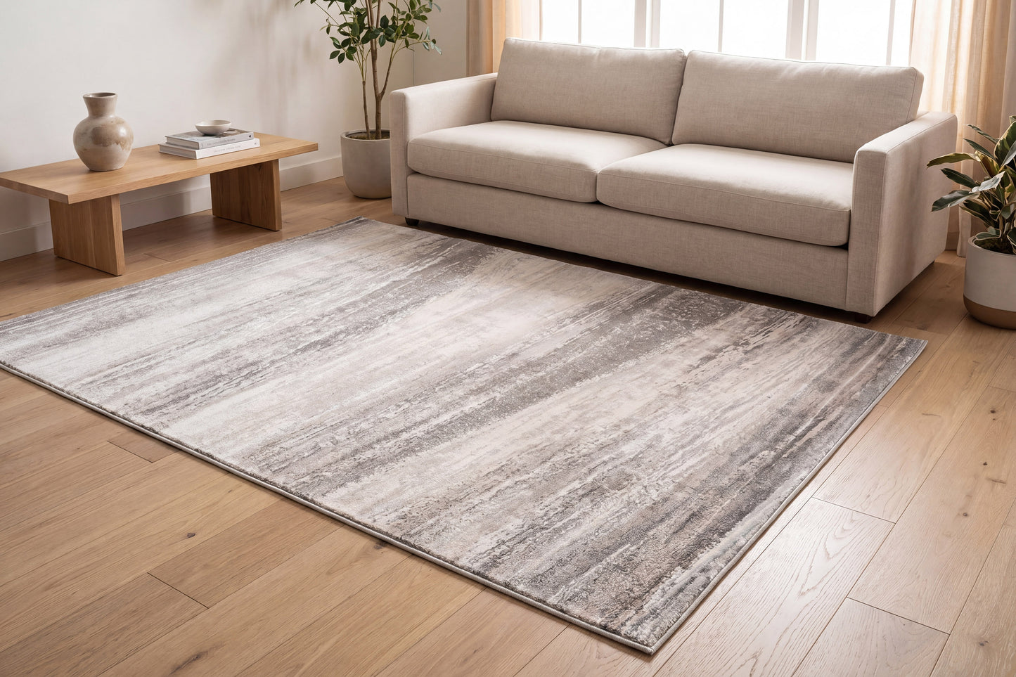 Lazer 12675-990 Grey/Dark Grey Area Rug