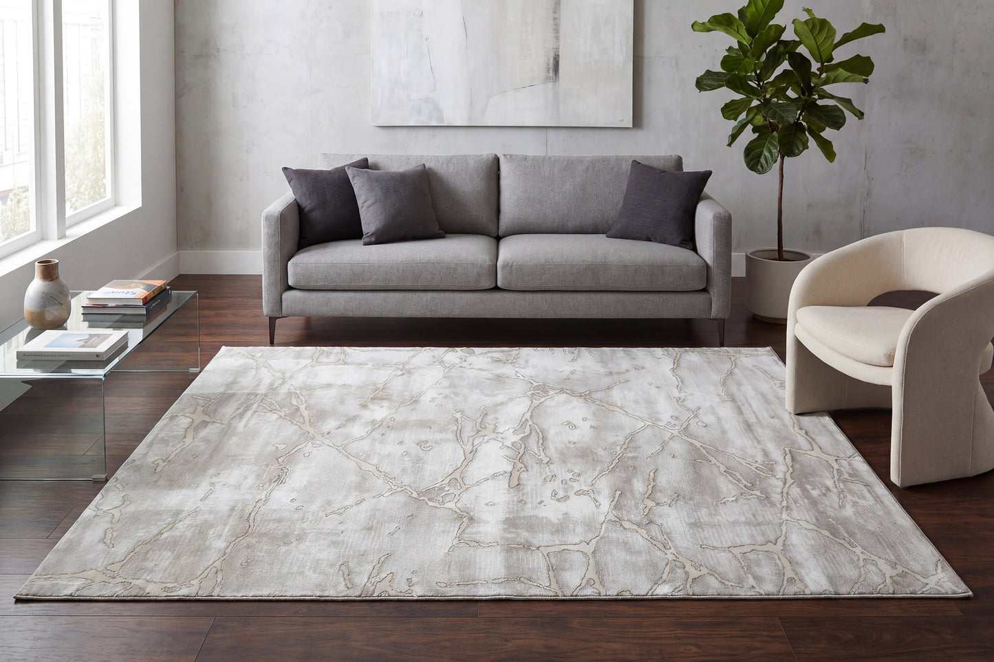 Lazer 12676-180 Cream/Beige Area Rug