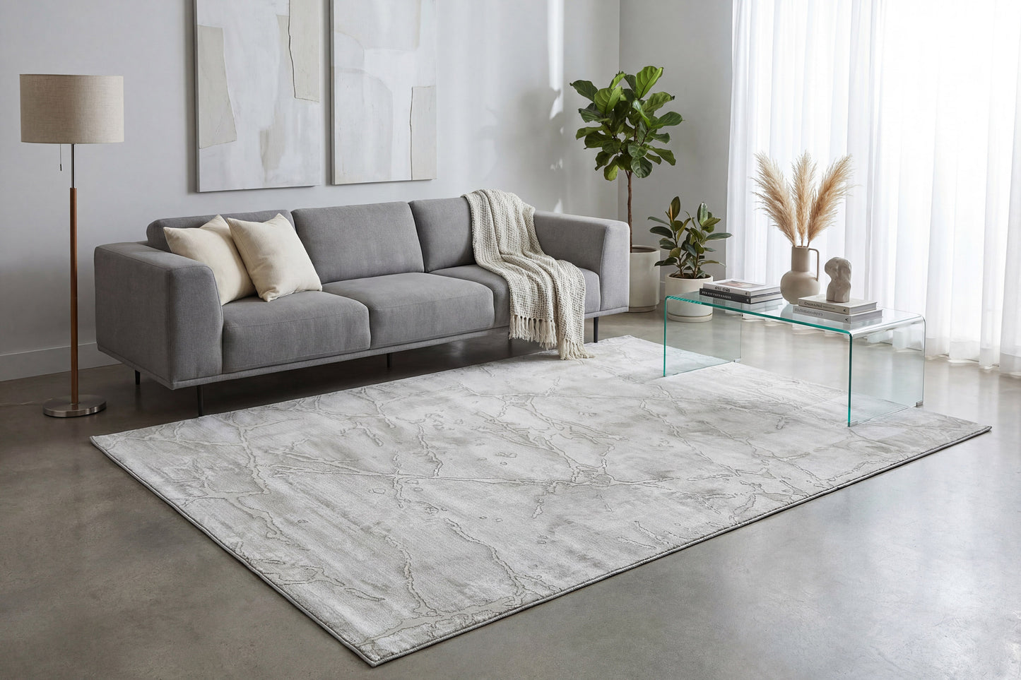 Lazer 12676-180 Cream/Beige Area Rug