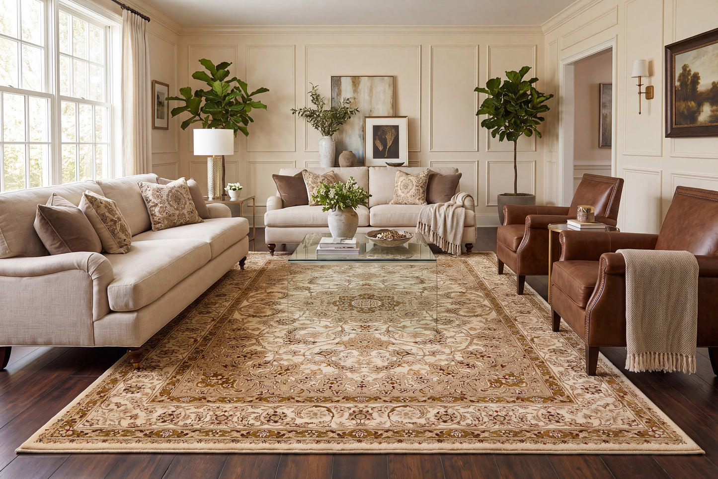 Legacy 58000-100 Ivory Area Rug