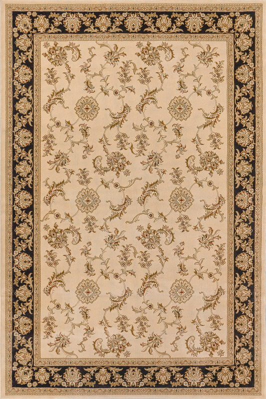 Legacy 58017-190 Ivory/Black Area Rug