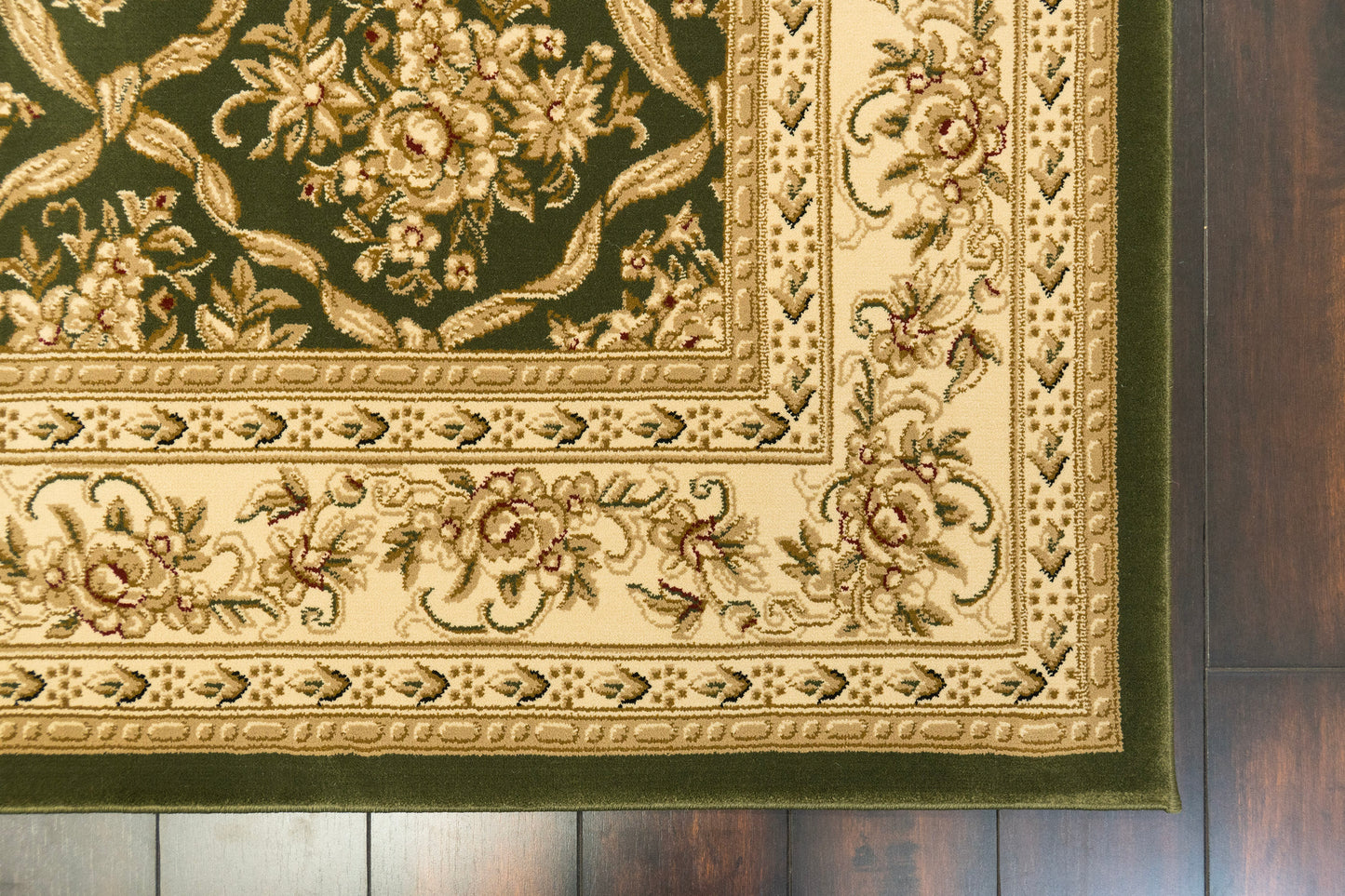 Legacy 58018-440 Green Area Rug