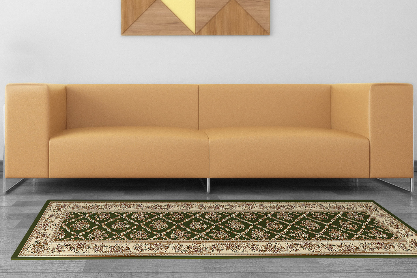 Legacy 58018-440 Green Area Rug