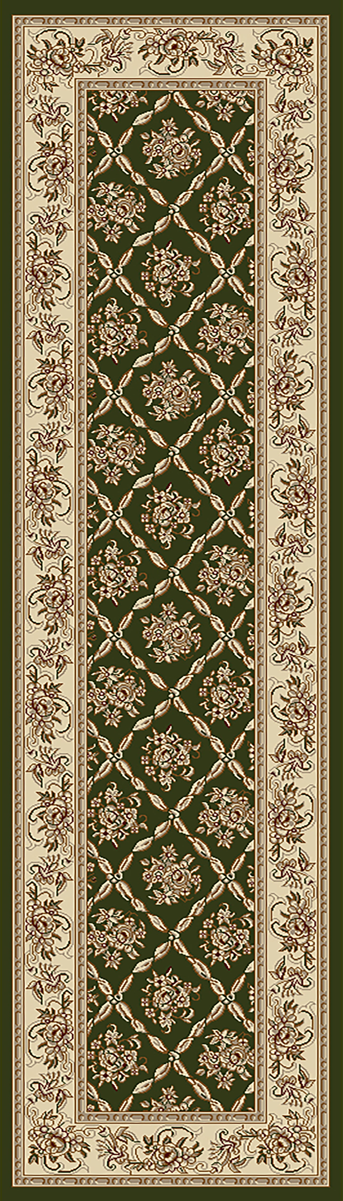 Legacy 58018-440 Green Area Rug