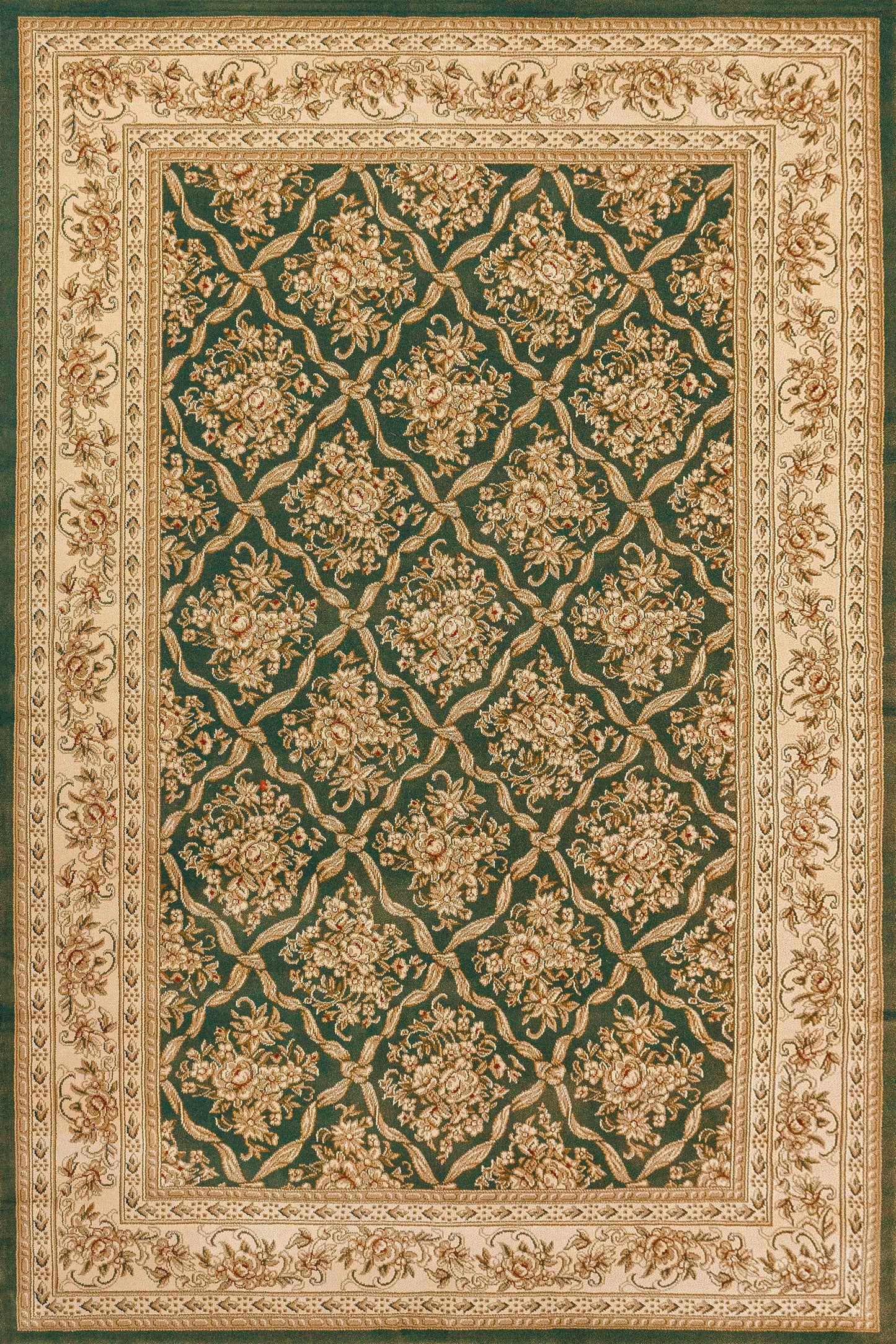 Legacy 58018-440 Green Area Rug