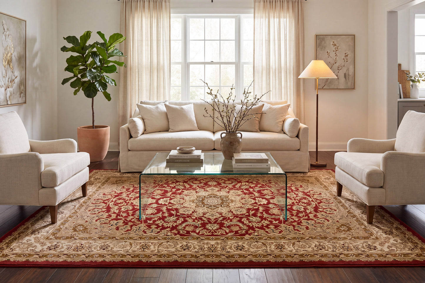 Legacy 58000-300 Red Area Rug