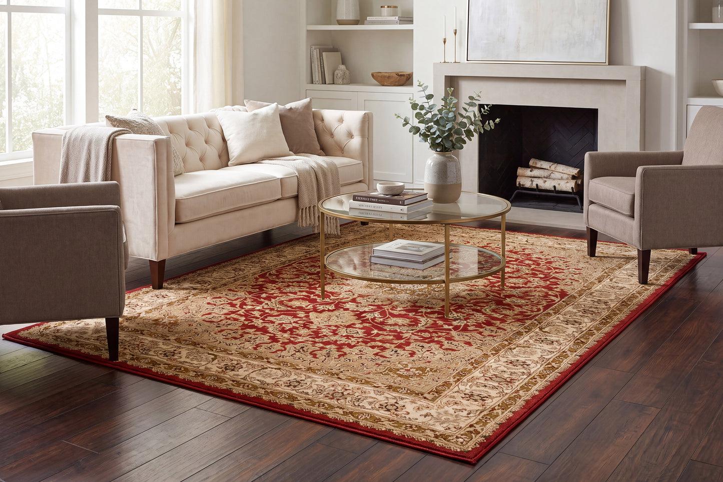 Legacy 58000-300 Red Area Rug