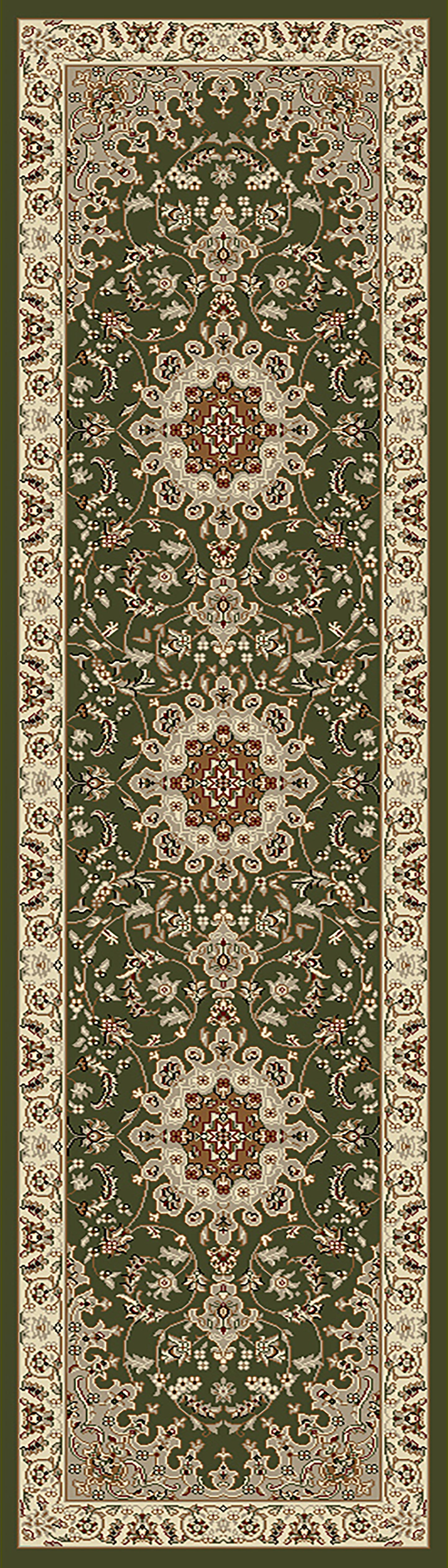 Legacy 58000-420 Green Area Rug