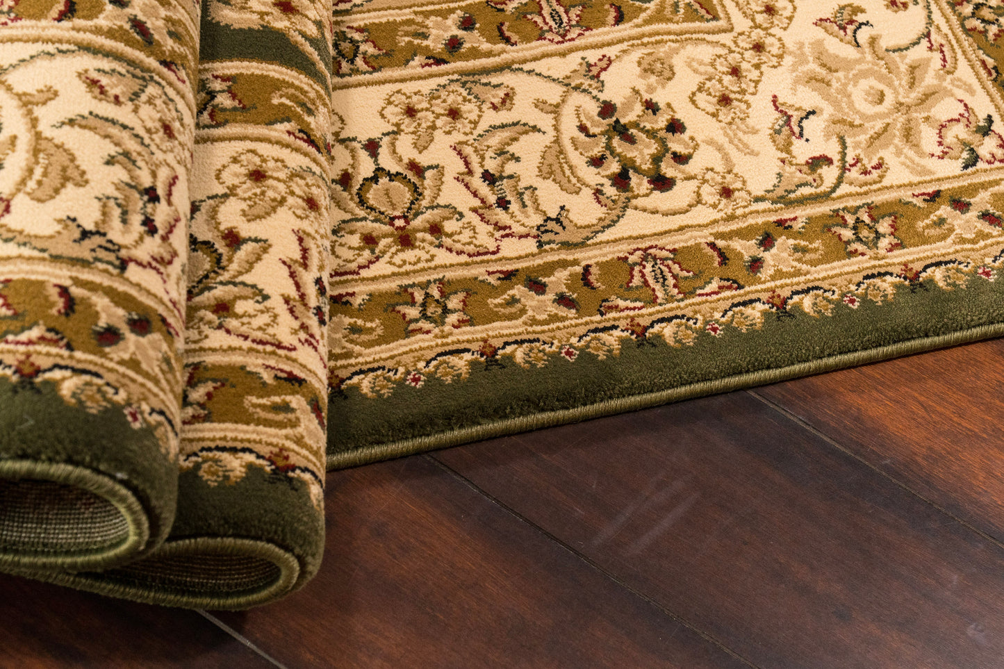 Legacy 58000-420 Green Area Rug