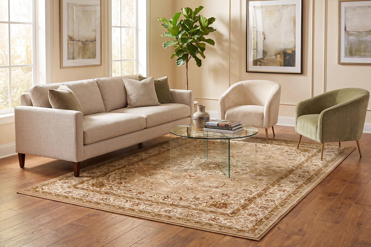Legacy 58000-700 Yellow Area Rug