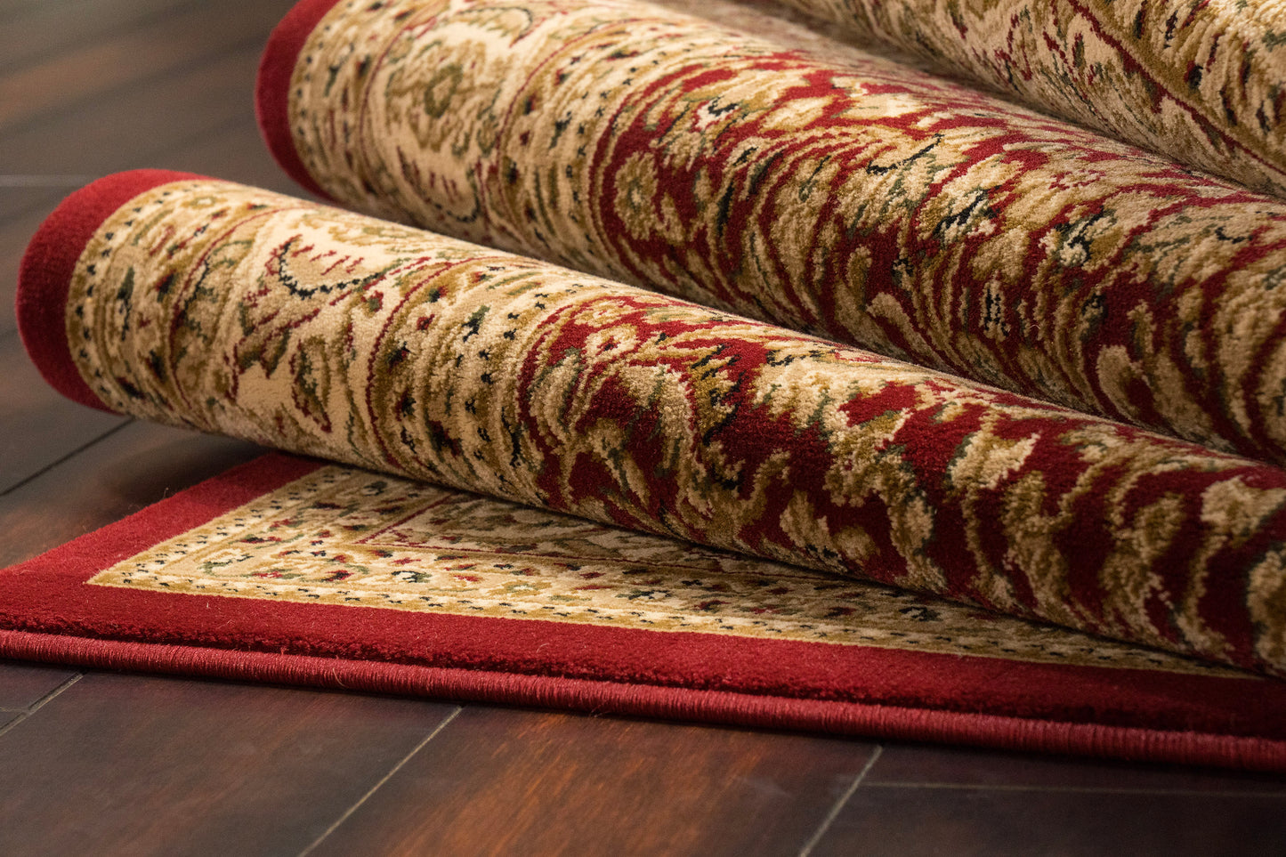 Legacy 58004-300 Red Area Rug